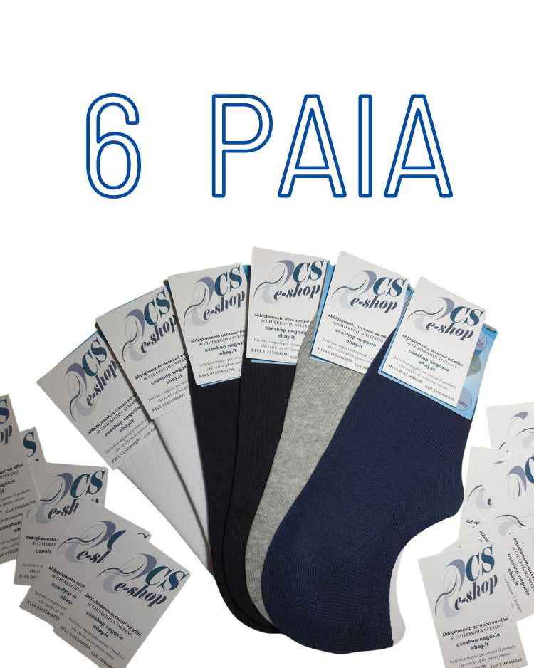 Calze Calzini Corti Unisex Fantasmini Silicone Cotone presentazione 6