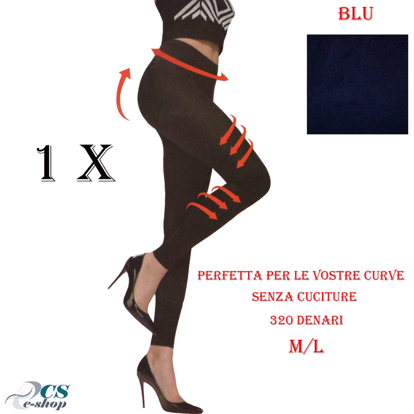 Leggings Fuseaux Donna M/L XL/XXL Nero Bordeaux blu grigio inverno aderenti