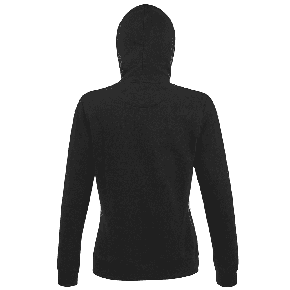 Felpa Maglia Donna cappuccio tema ricchezza rear