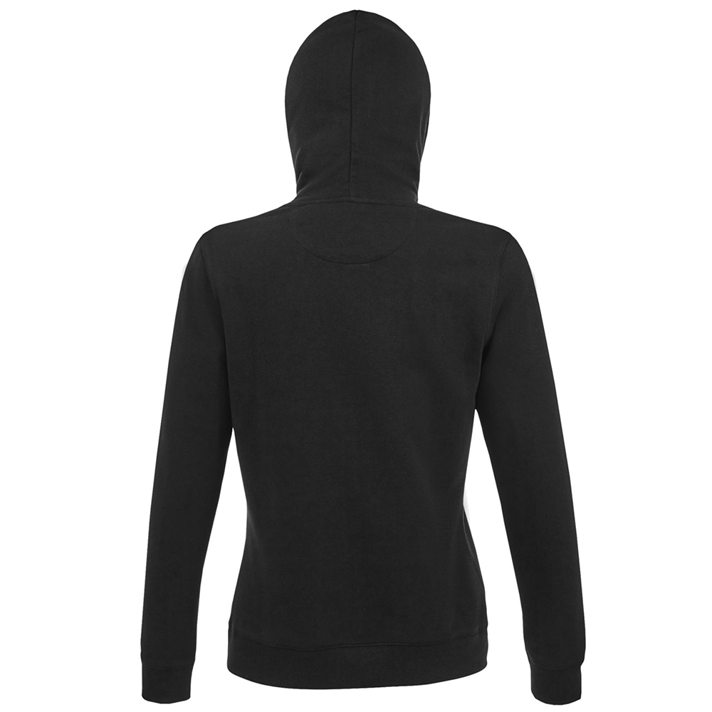 Felpa Maglia Donna cappuccio tema ricchezza rear