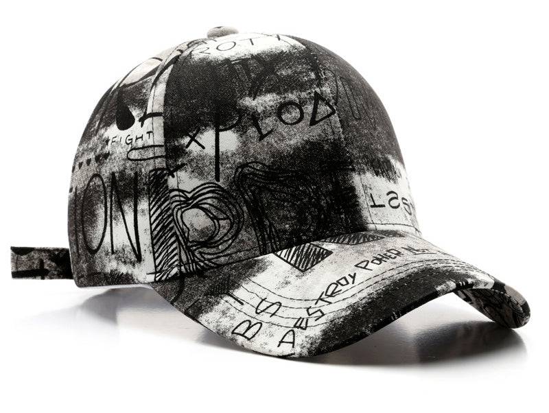 Cappellino Berretto baseball Golf Unisex bianco nero