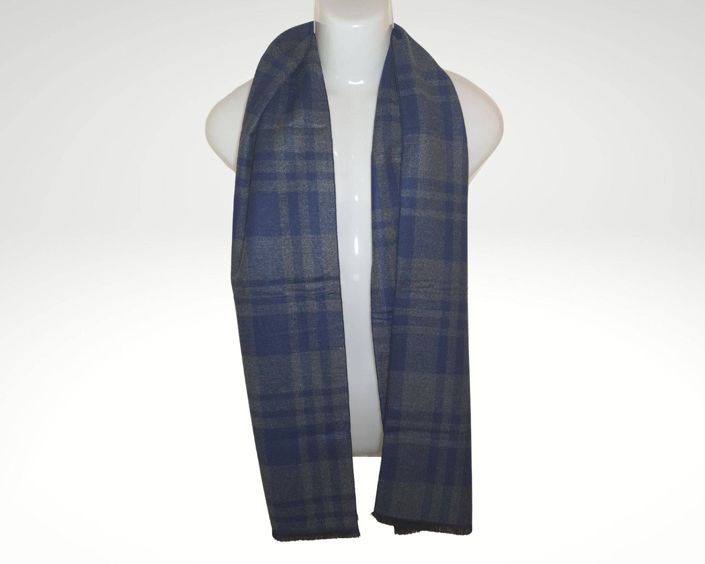 Sciarpa Pashmina Unisex Uomo Donna Viscosa Misto Lana