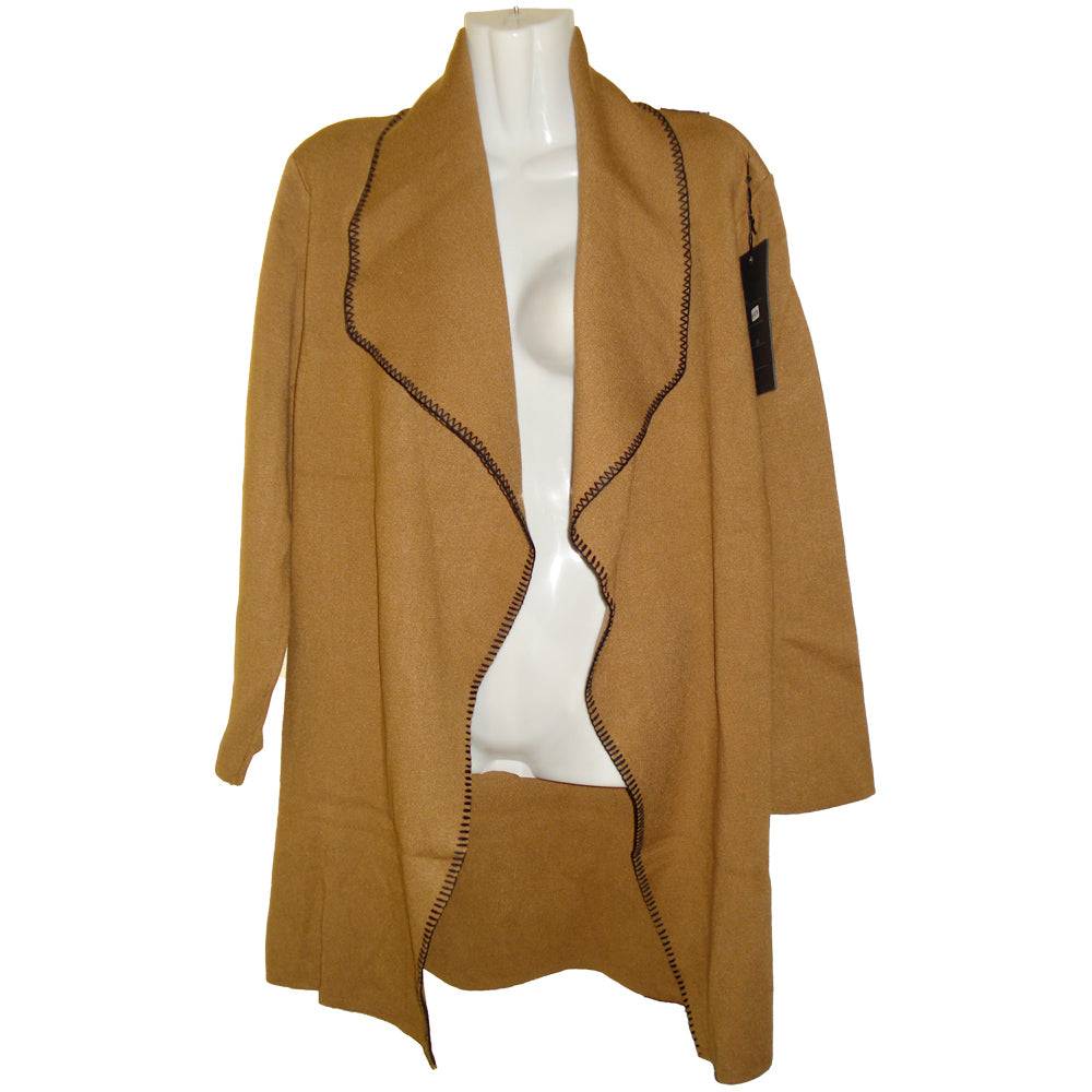 Cardigan Cappotto Donna marroncino