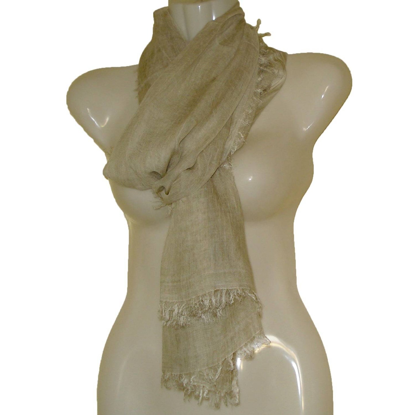 Pashmina donna uomo unisex sciarpa foulard Micromodal 100% colori vari