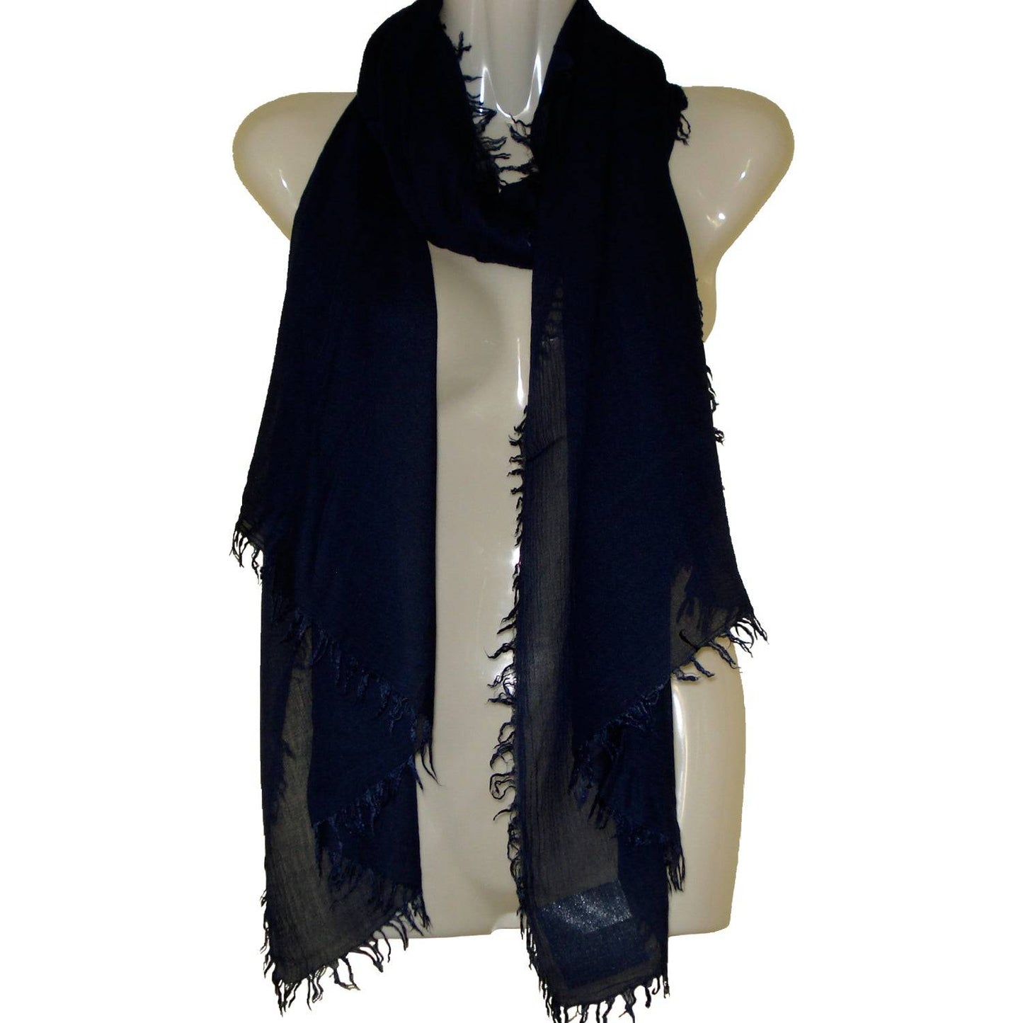 Pashmina donna uomo unisex sciarpa foulard Micromodal 100% colori vari