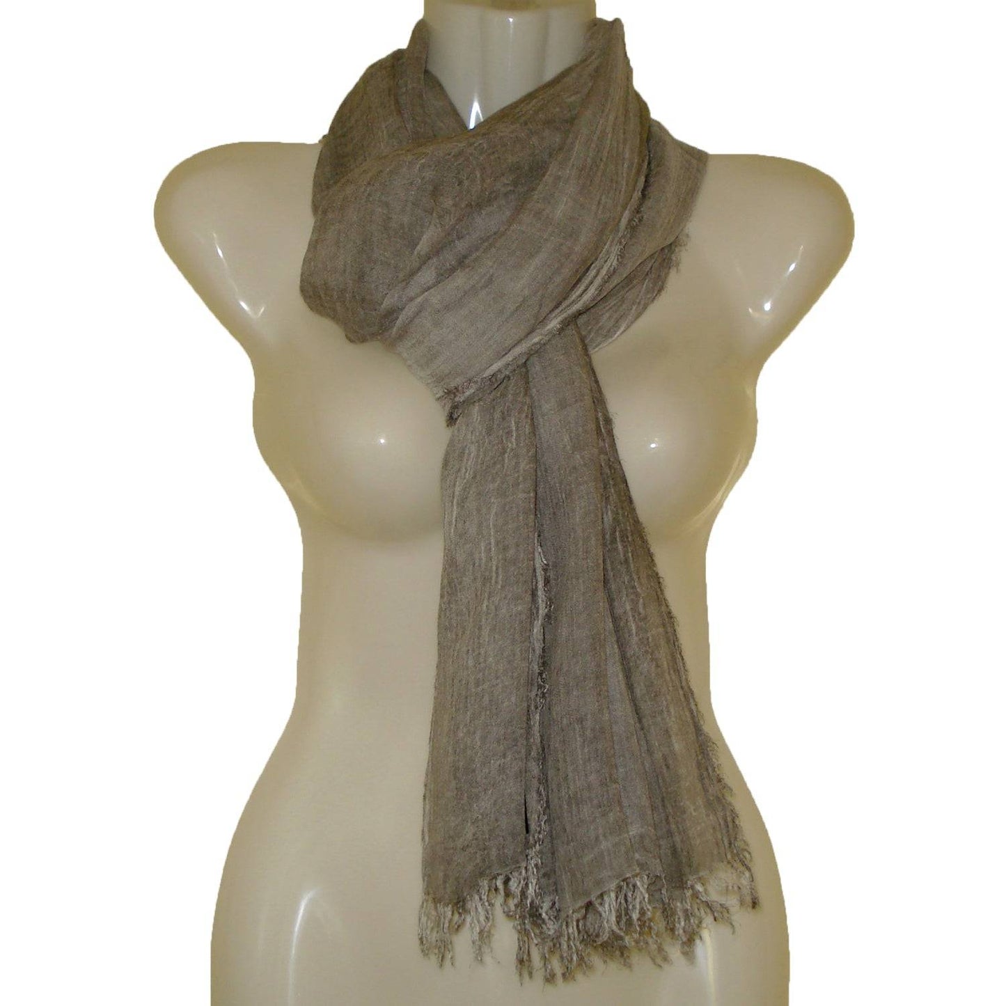 Pashmina donna uomo unisex sciarpa foulard Micromodal 100% colori vari