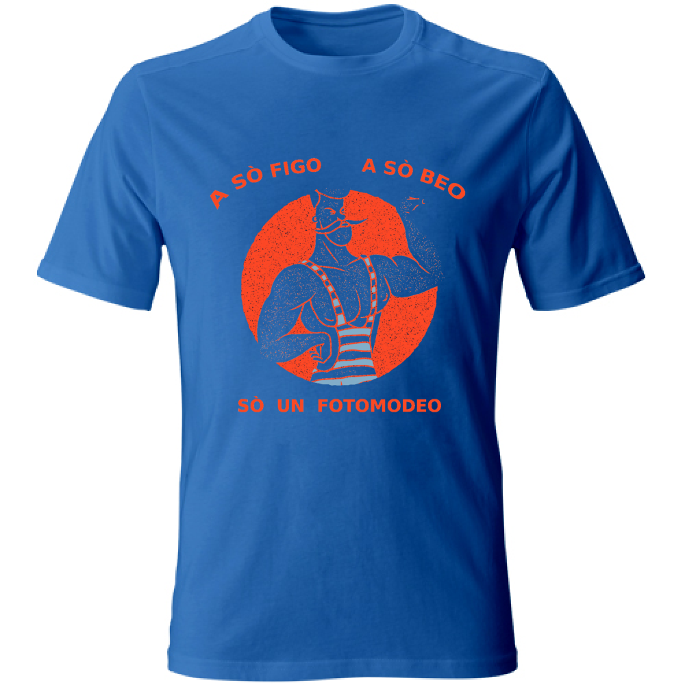 T-Shirt maglia maglietta Uomo manica corta vari colori cotone Humor Veneto