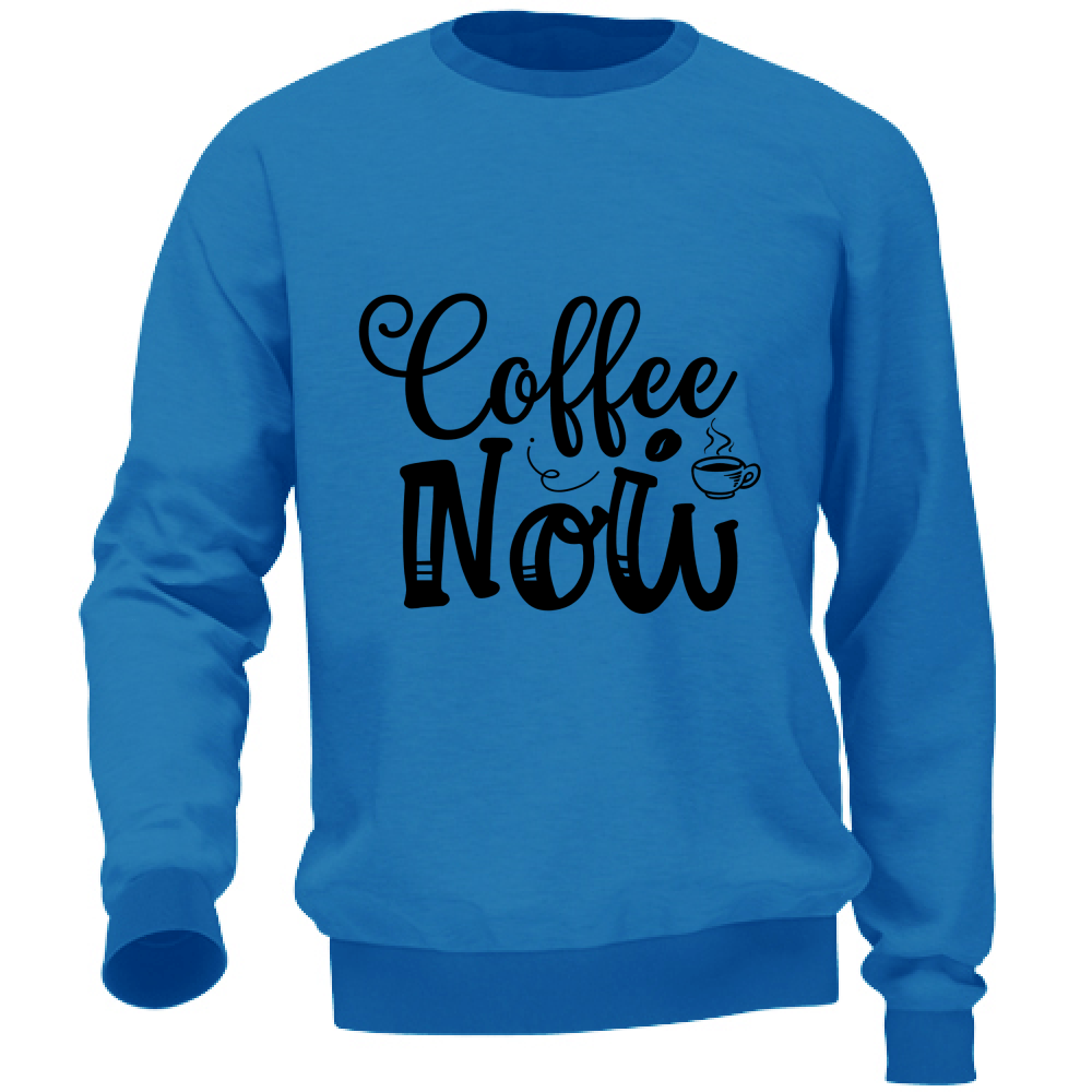 Felpa Maglia Uomo Caffè Coffee blueroyal