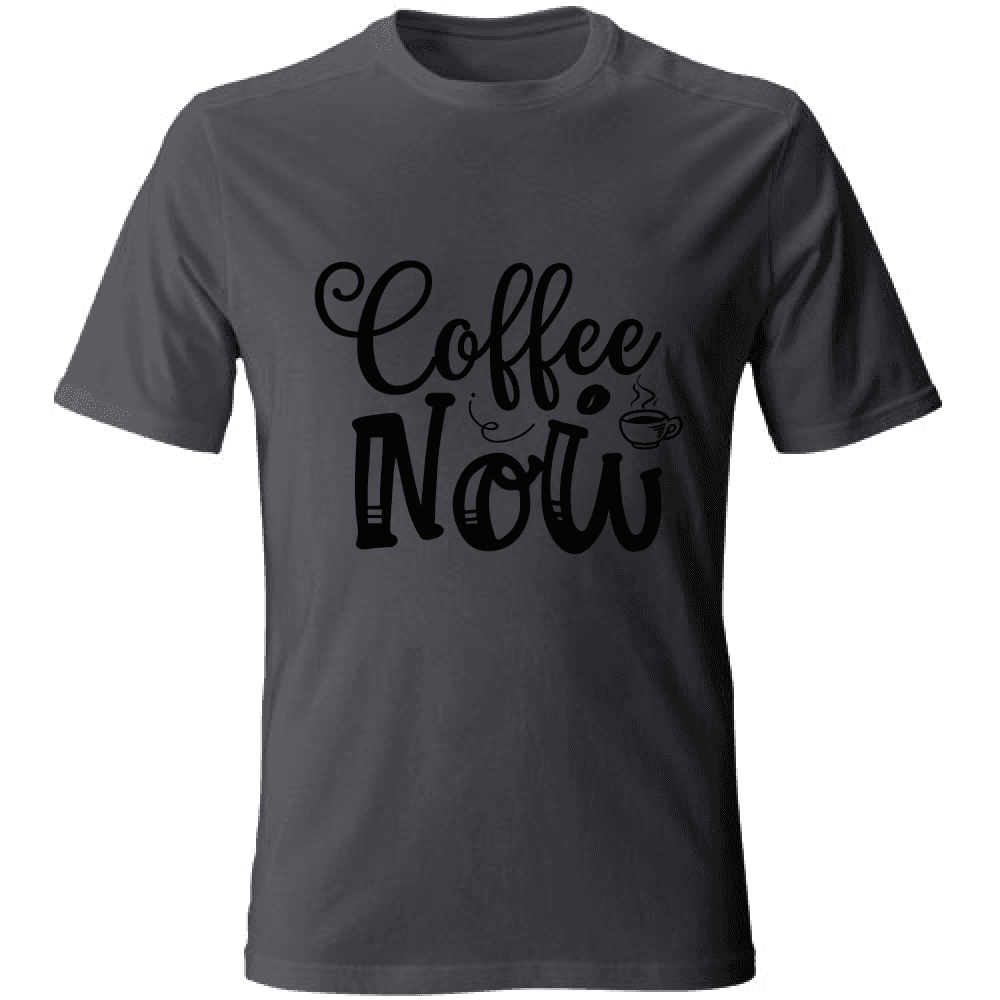 T-Shirt maglia maglietta Uomo manica corta vari colori cotone Caffè Estate