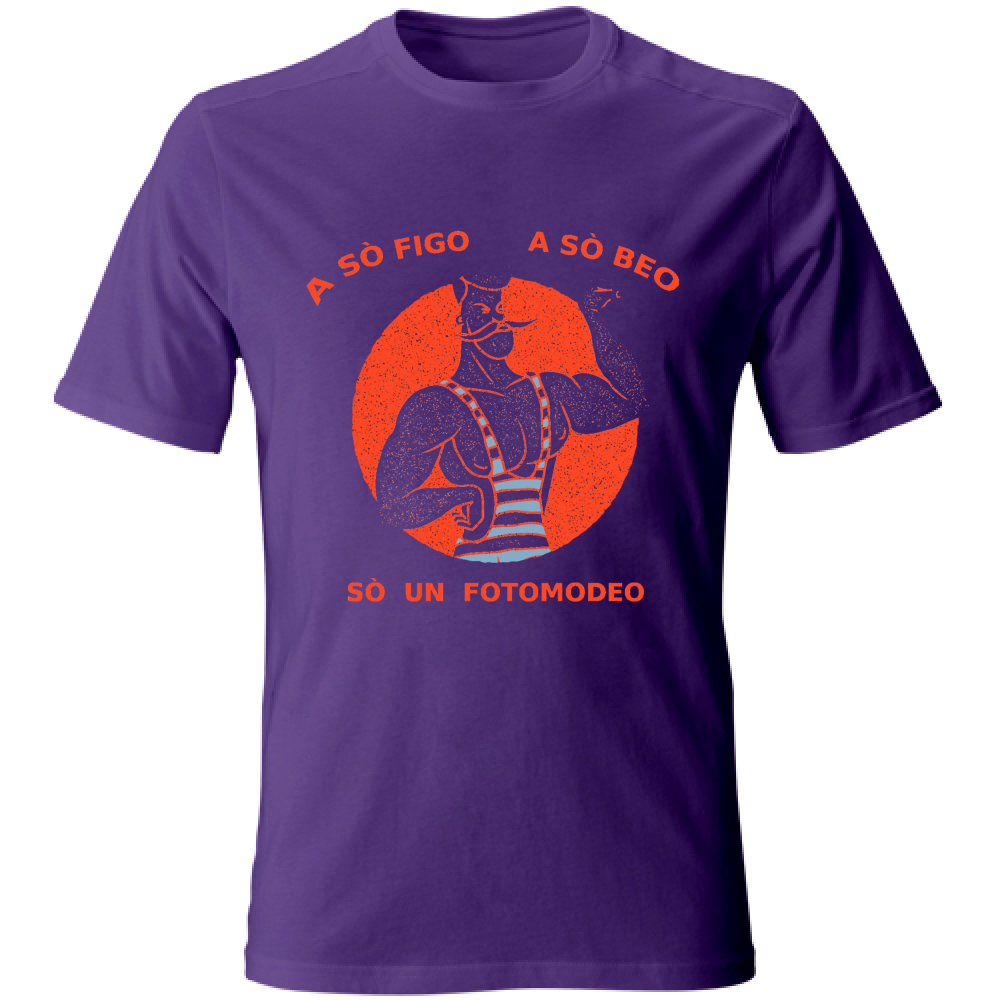 T-Shirt maglia maglietta Uomo manica corta vari colori cotone Humor Veneto