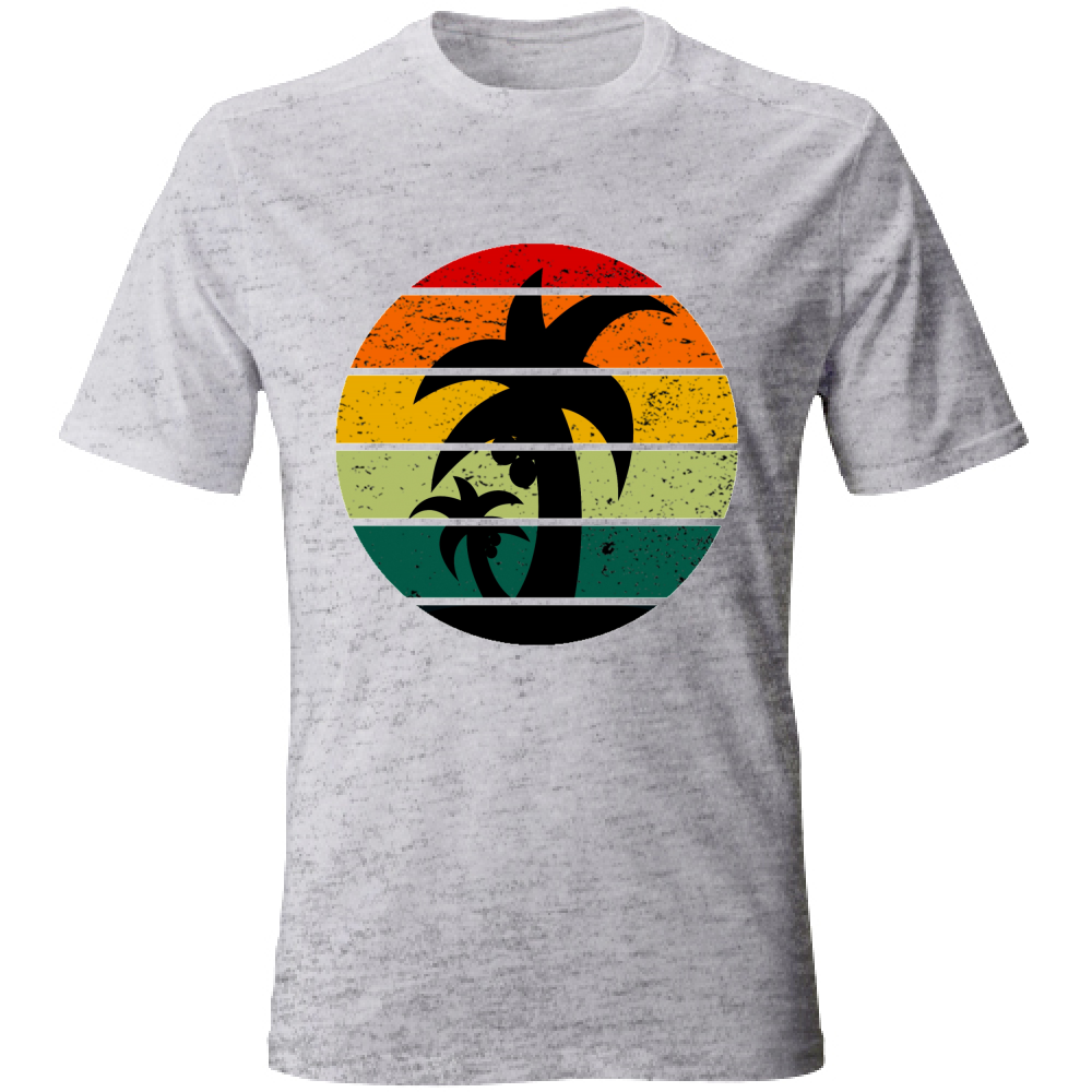 T-Shirt maglia maglietta Uomo manica corta vari colori cotone Estate Sunset