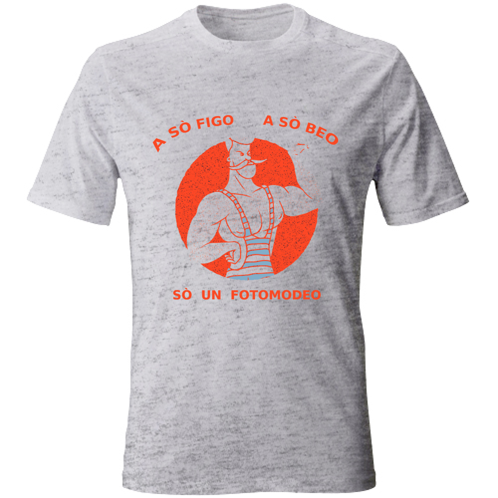 T-Shirt maglia maglietta Uomo manica corta vari colori cotone Humor Veneto