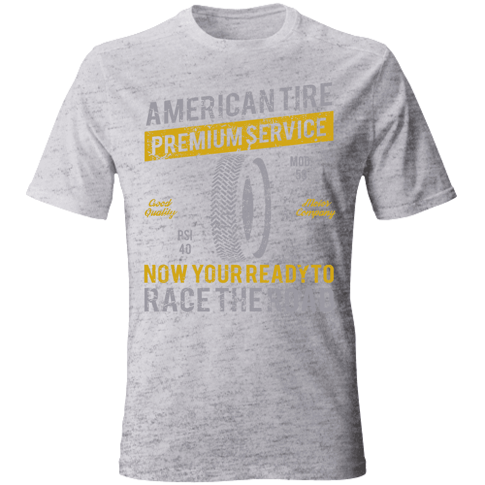 T-Shirt maglia maglietta Uomo manica corta vari colori cotone American Tire