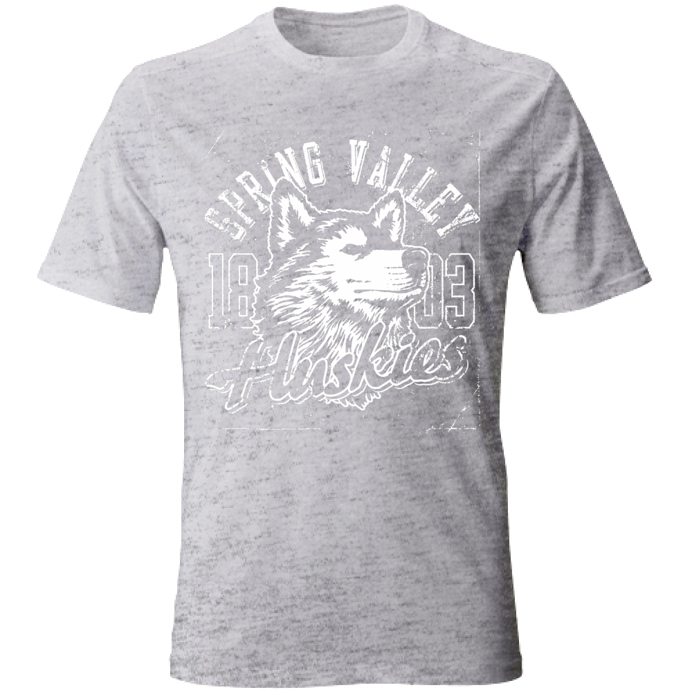 T-Shirt maglia maglietta Uomo manica corta vari colori cotone Huskies Estate