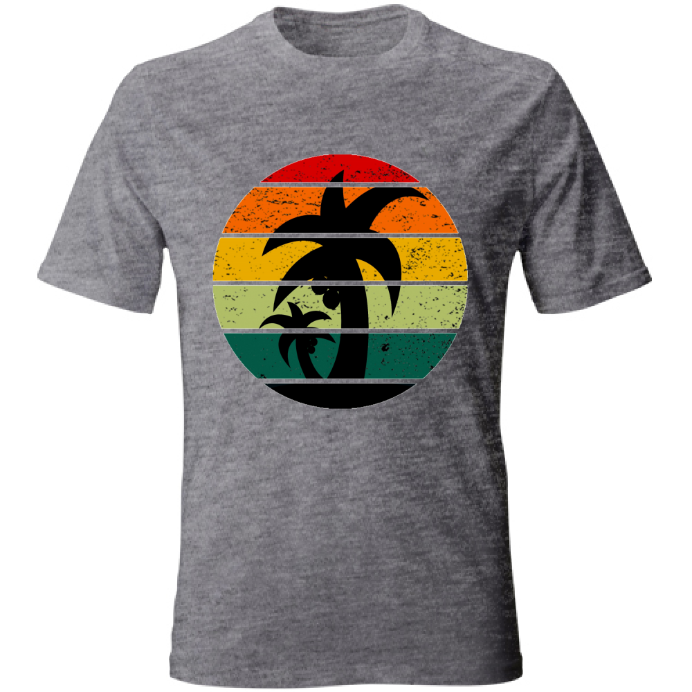 T-Shirt maglia maglietta Uomo manica corta vari colori cotone Estate Sunset