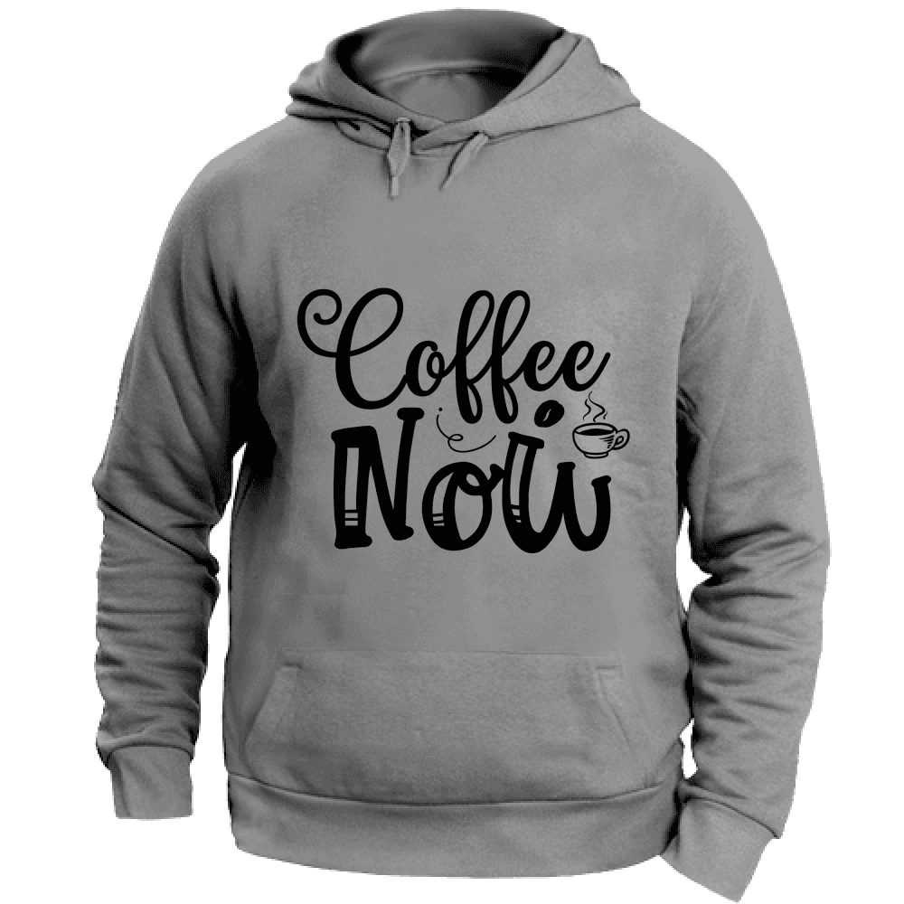 Felpa Maglia Uomo cappuccio Cotone Caffè Pausa heatergrey
