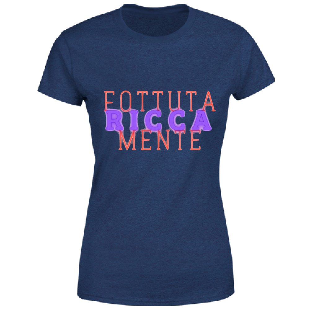 T-Shirt Maglietta maglia Donna manica corta cotone colori vari personalizzata