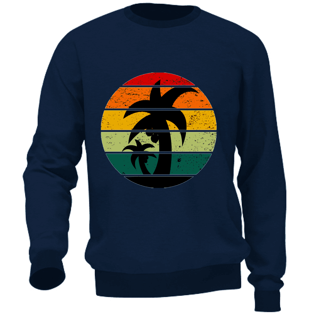 Felpa Maglia Estate Sunset Navy