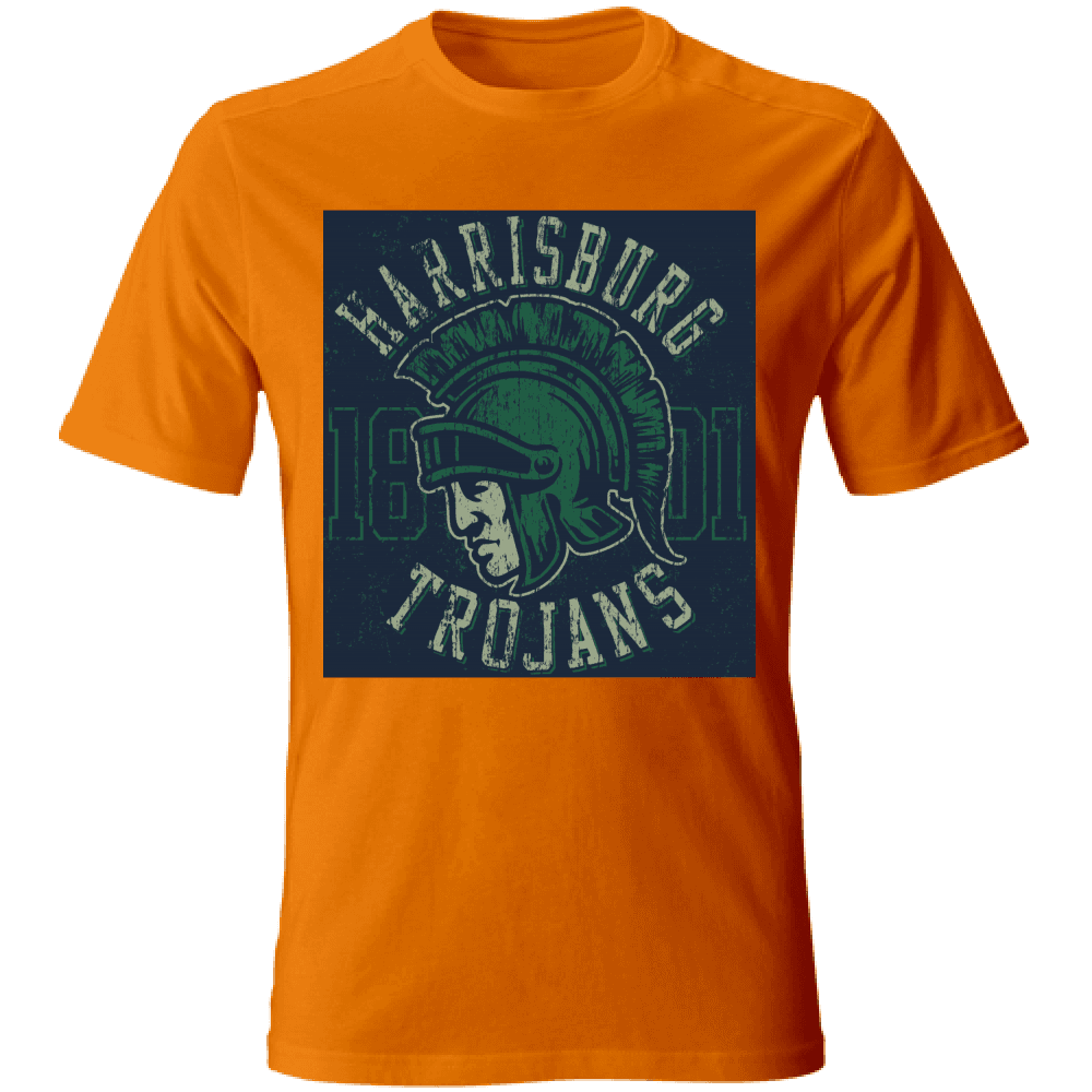 t-shirt cotone maglietta uomo personalizzata tema trojans estate