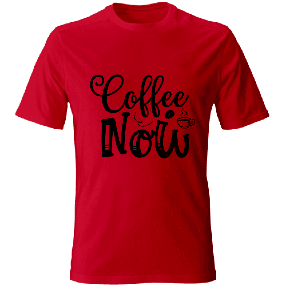T-Shirt maglia maglietta Uomo manica corta vari colori cotone Caffè Estate