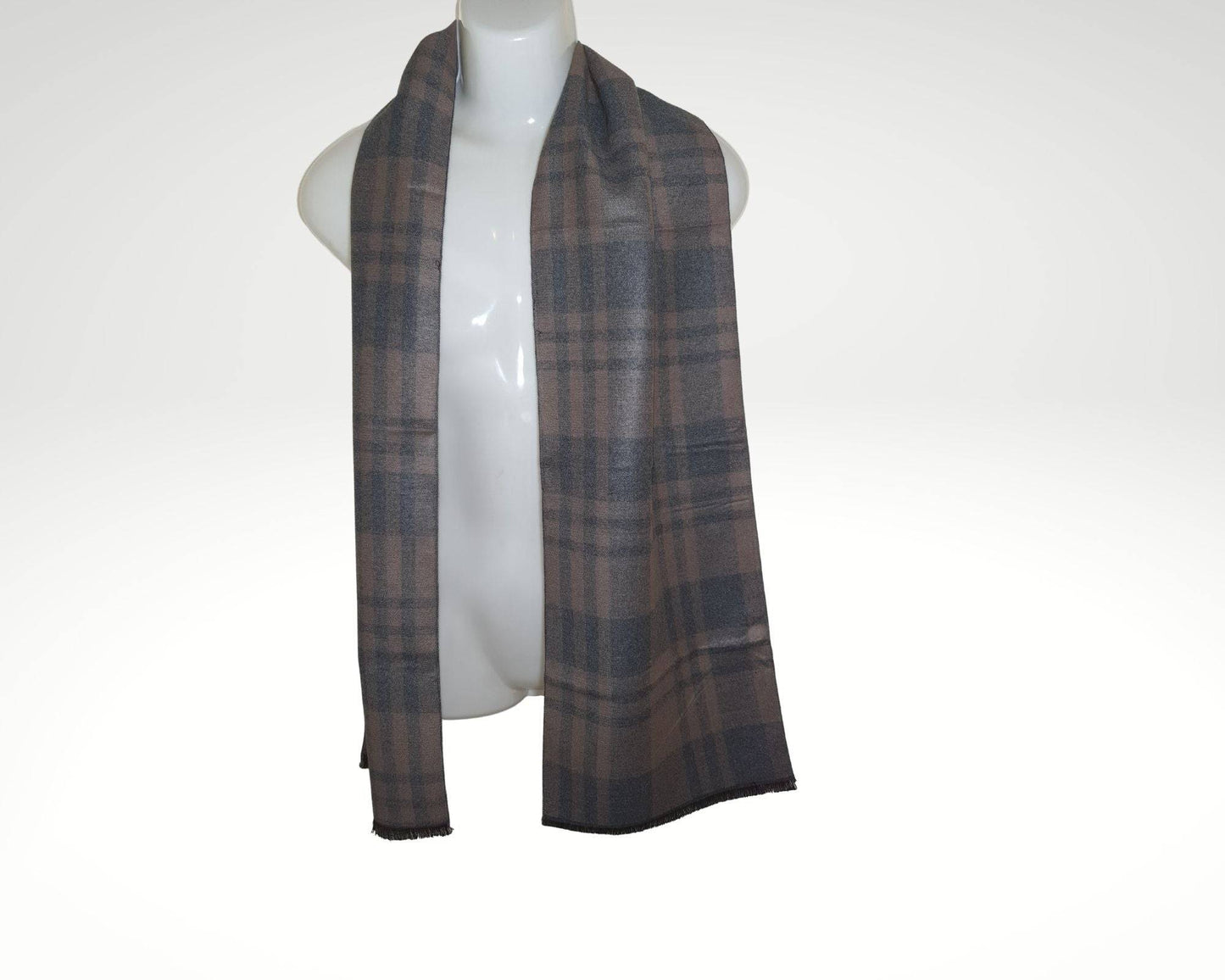 Sciarpa Pashmina Unisex Uomo Donna Viscosa Misto Lana