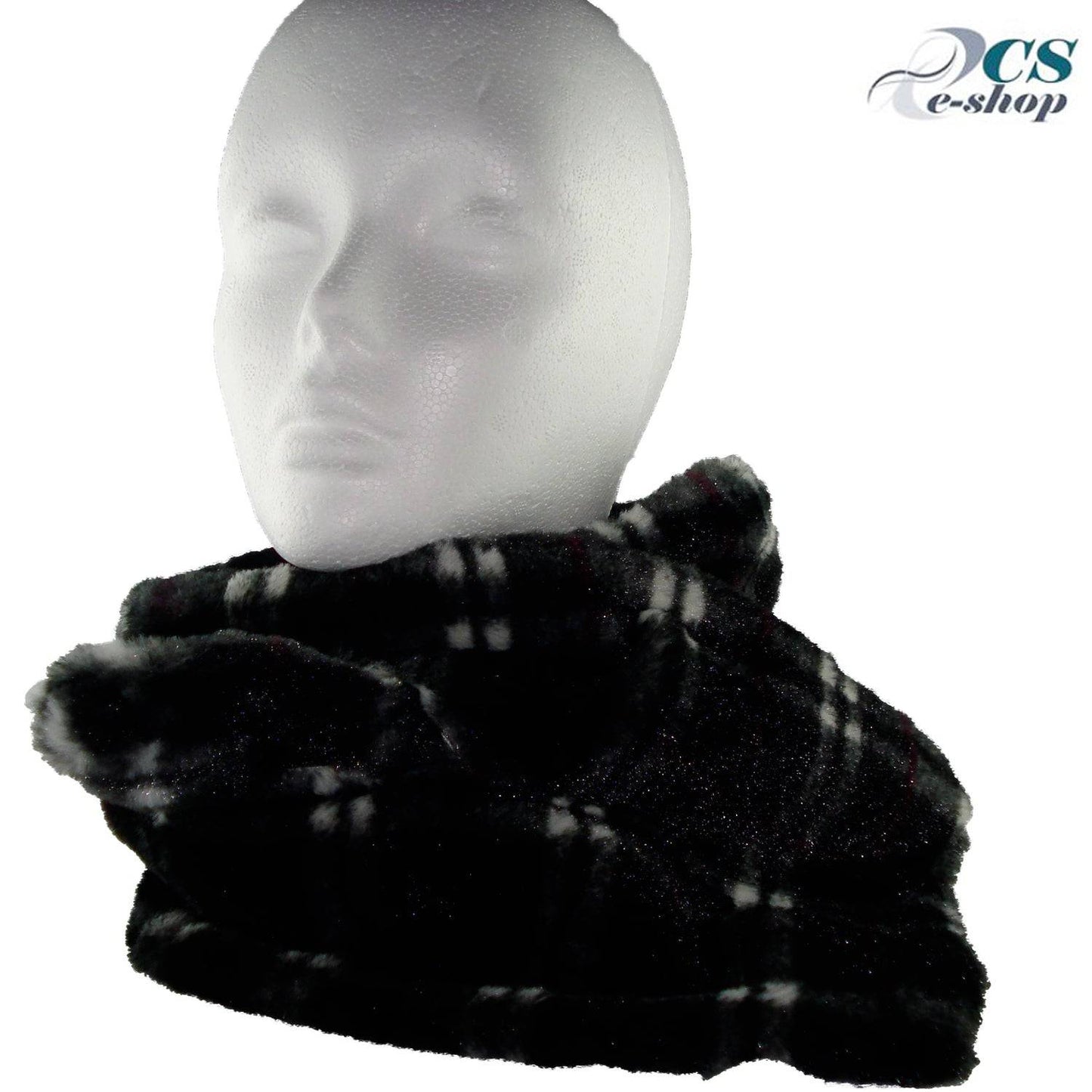 Scaldacollo Fascia Sciarpa Uomo Donna Unisex invernale viscosa morbida