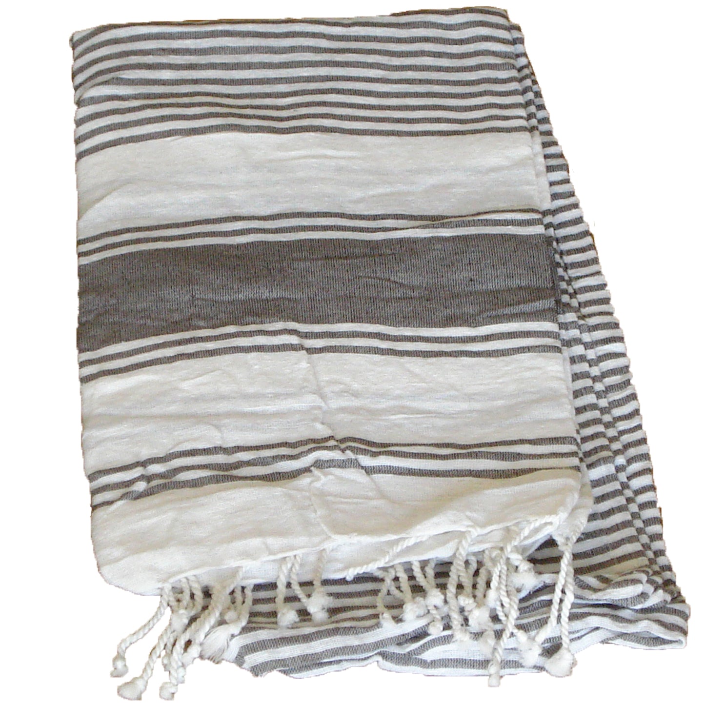 Telo mare fouta coprilettino piscina spiaggia asciugamano cotone grigio scuro