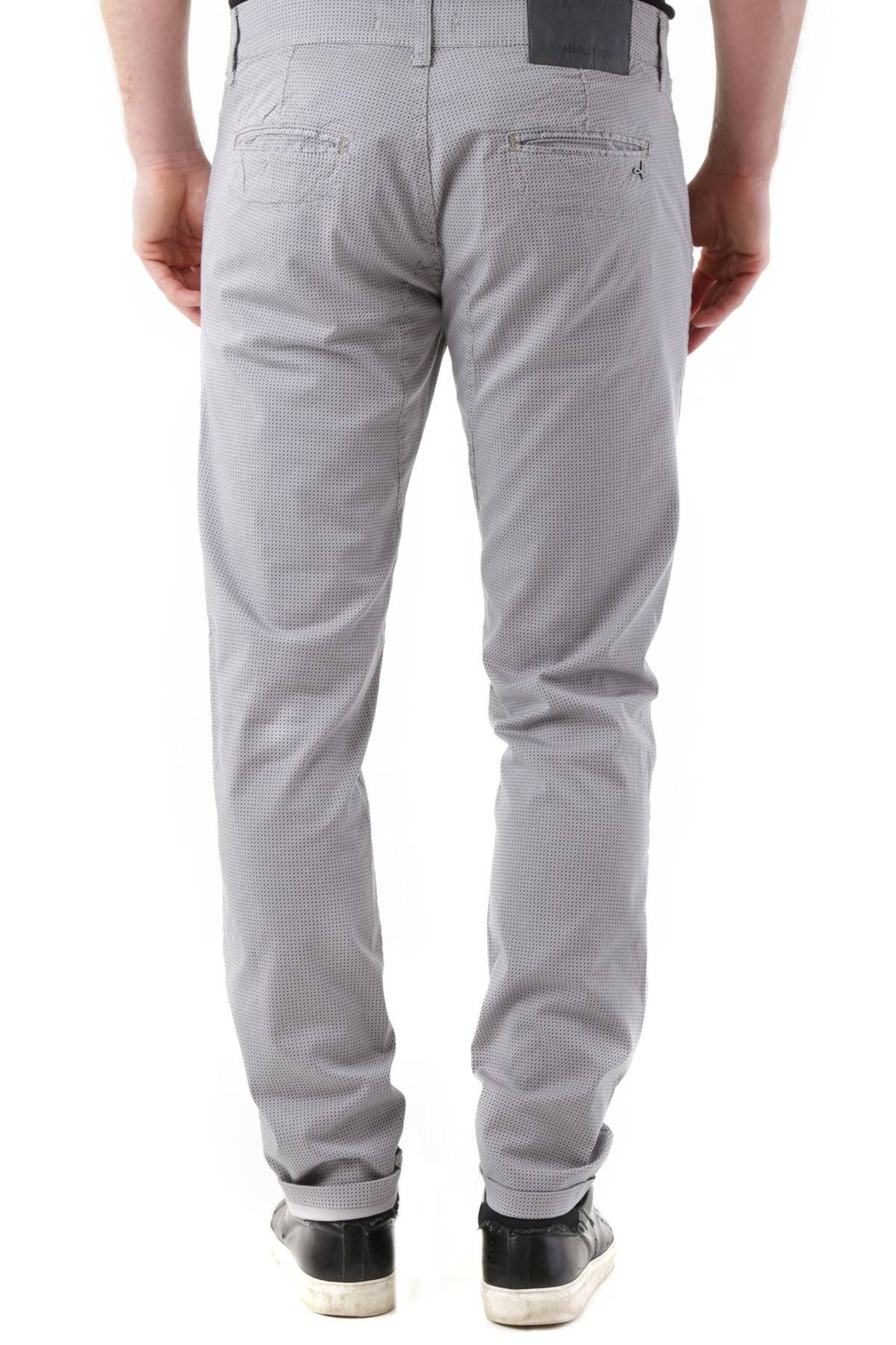 Pantalone Uomo Chino Jeans Slim Fit Casual Elegante Tasche America Absolut Joy M