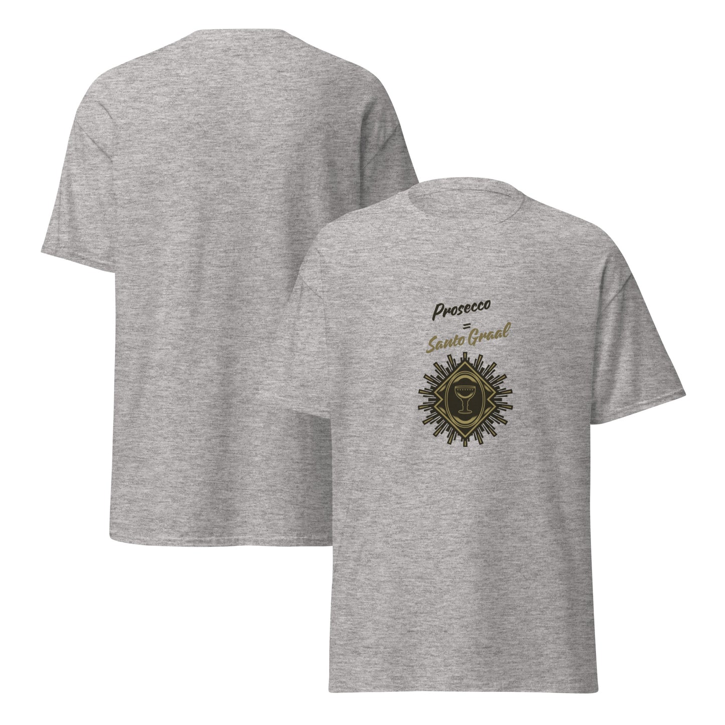 T-shirt classica unisex Prosecco Humor