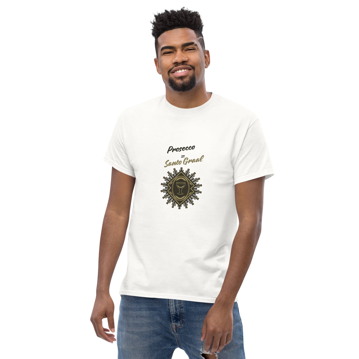 T-shirt classica unisex Prosecco Humor