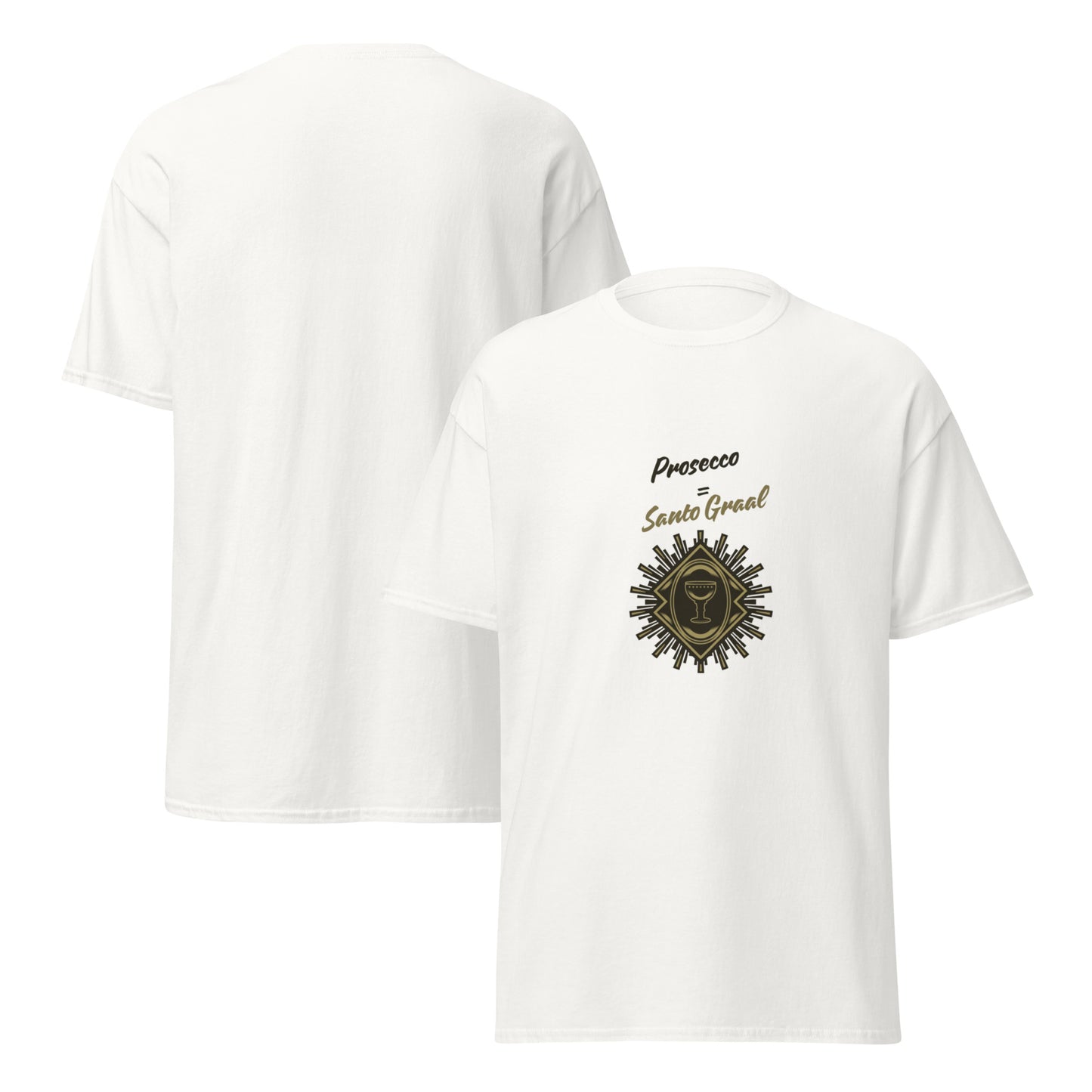 T-shirt classica unisex Prosecco Humor