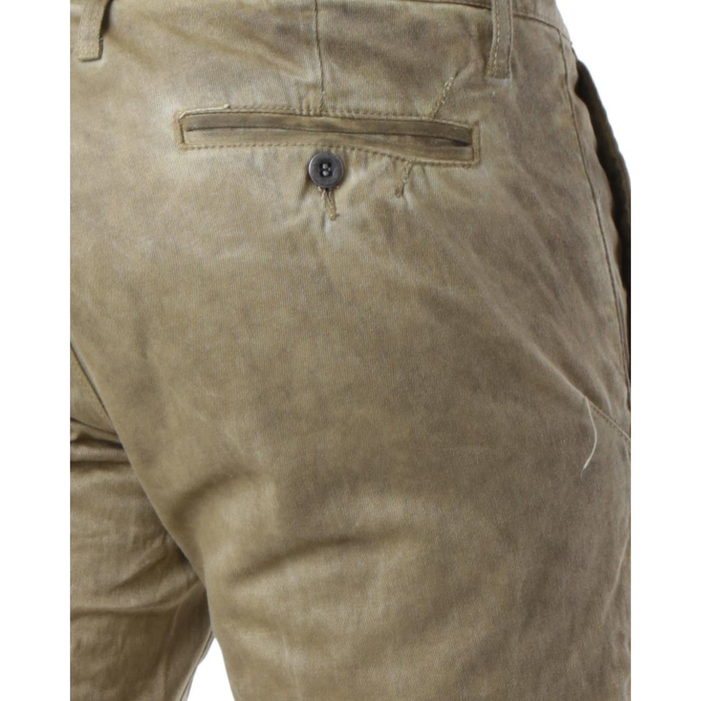 Pantaloni jeans uomo regular fit cotone 525 multitasche tinta unita