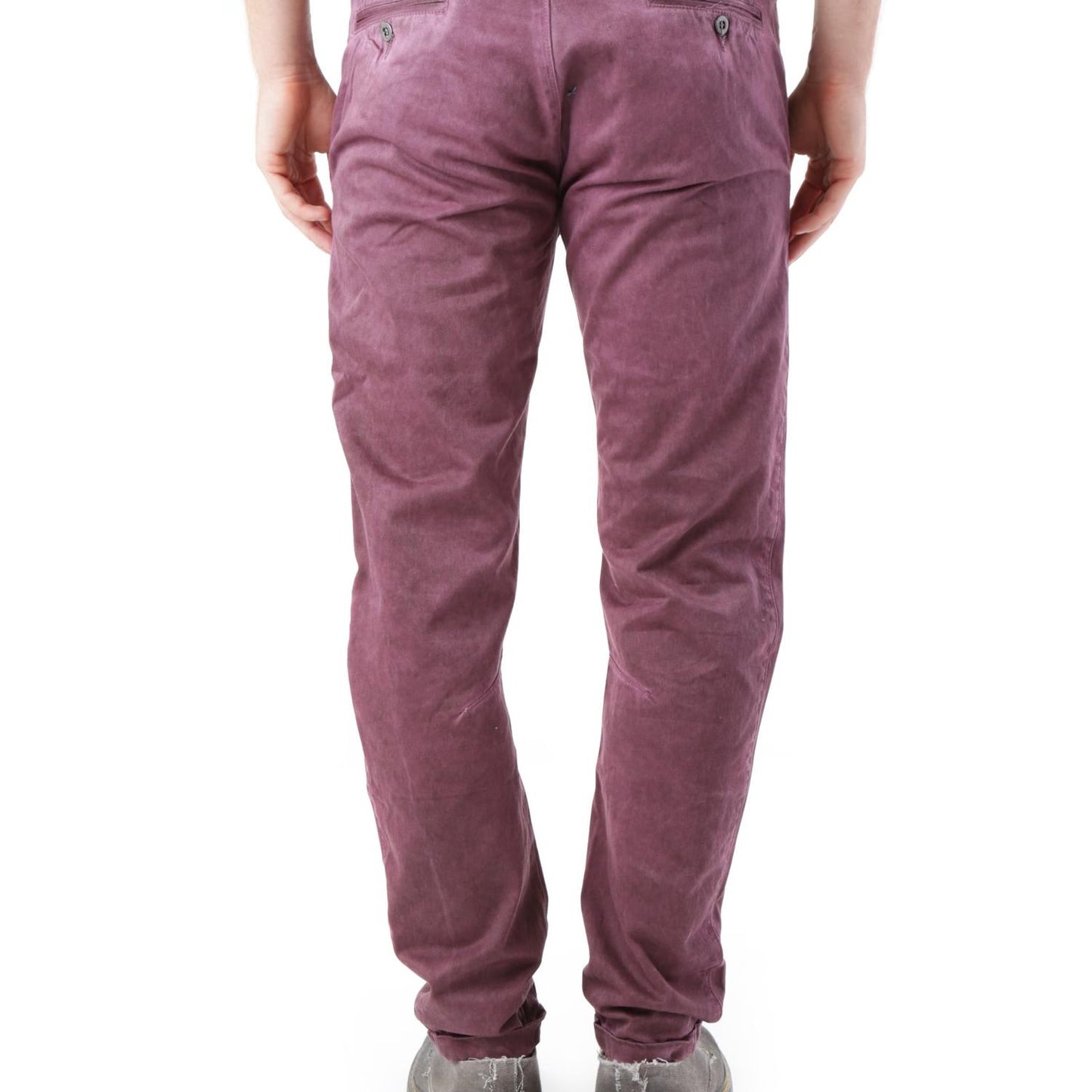 Pantaloni jeans uomo regular fit cotone 525 multitasche tinta unita