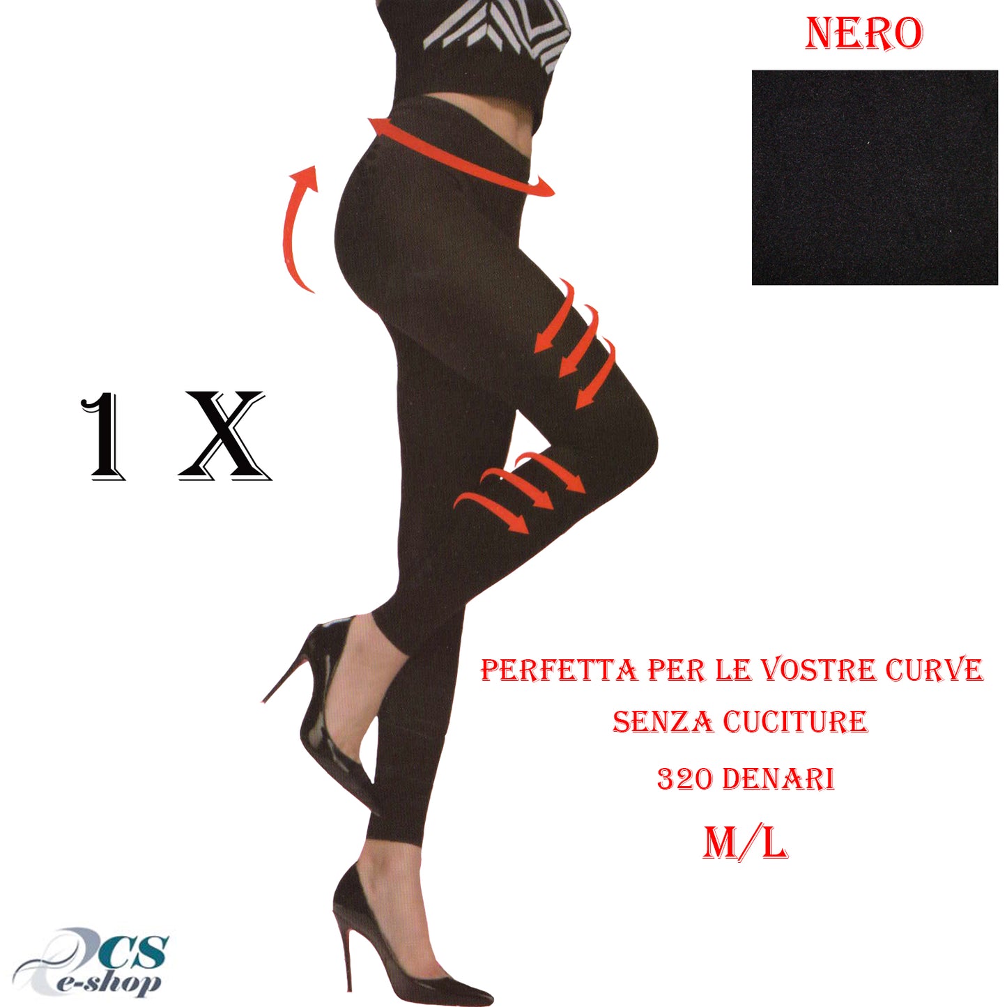 Leggings Fuseaux Donna M/L XL/XXL Nero Bordeaux blu grigio inverno aderenti