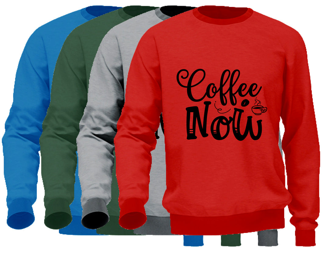 Felpa Maglia Uomo Caffè Coffee multicolori