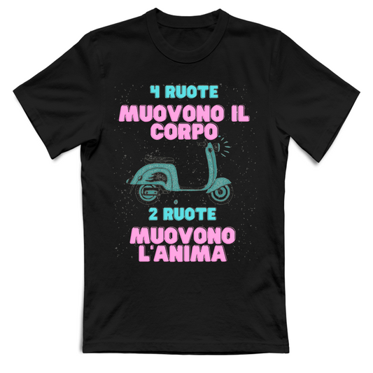 T-Shirt Esclusiva "L'Anima su due Ruote" – Collezione Passion