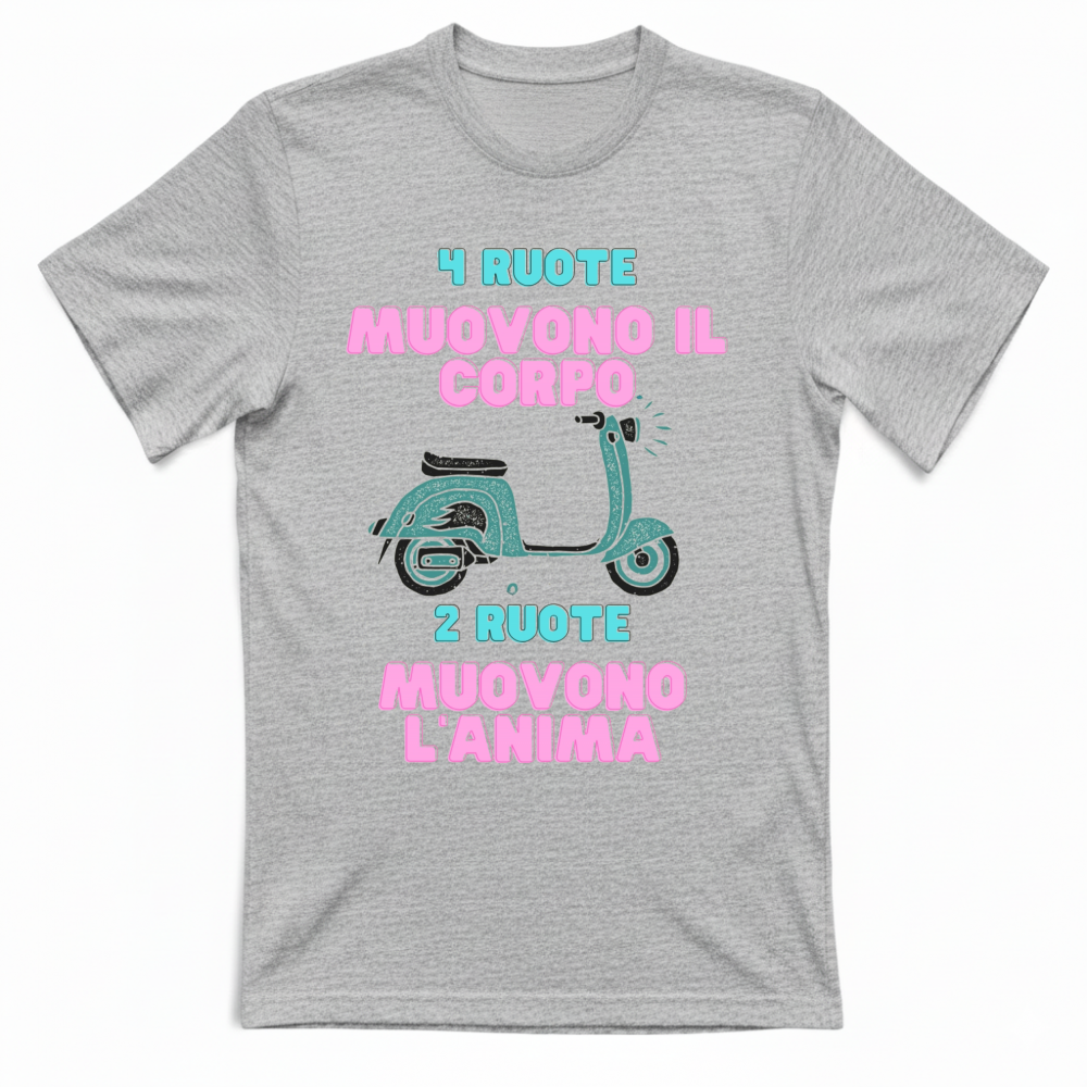 T-Shirt Esclusiva "L'Anima su due Ruote" – Collezione Passion