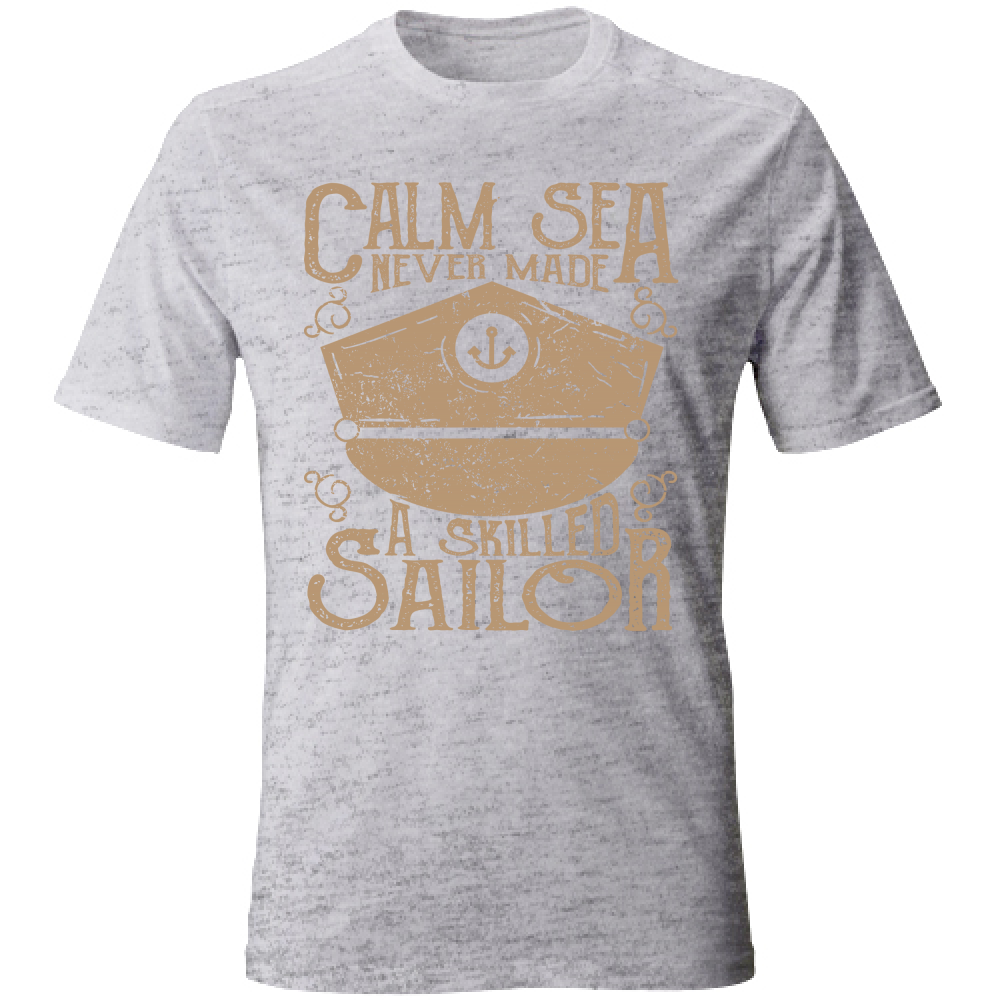 Tshirt maglietta Uomo manica corta vari colori cotone Calm Sea Estate greymarble