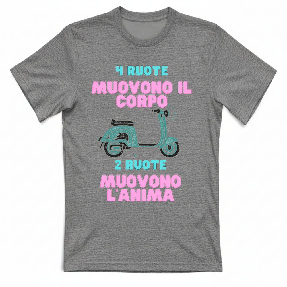 T-Shirt Esclusiva "L'Anima su due Ruote" – Collezione Passion