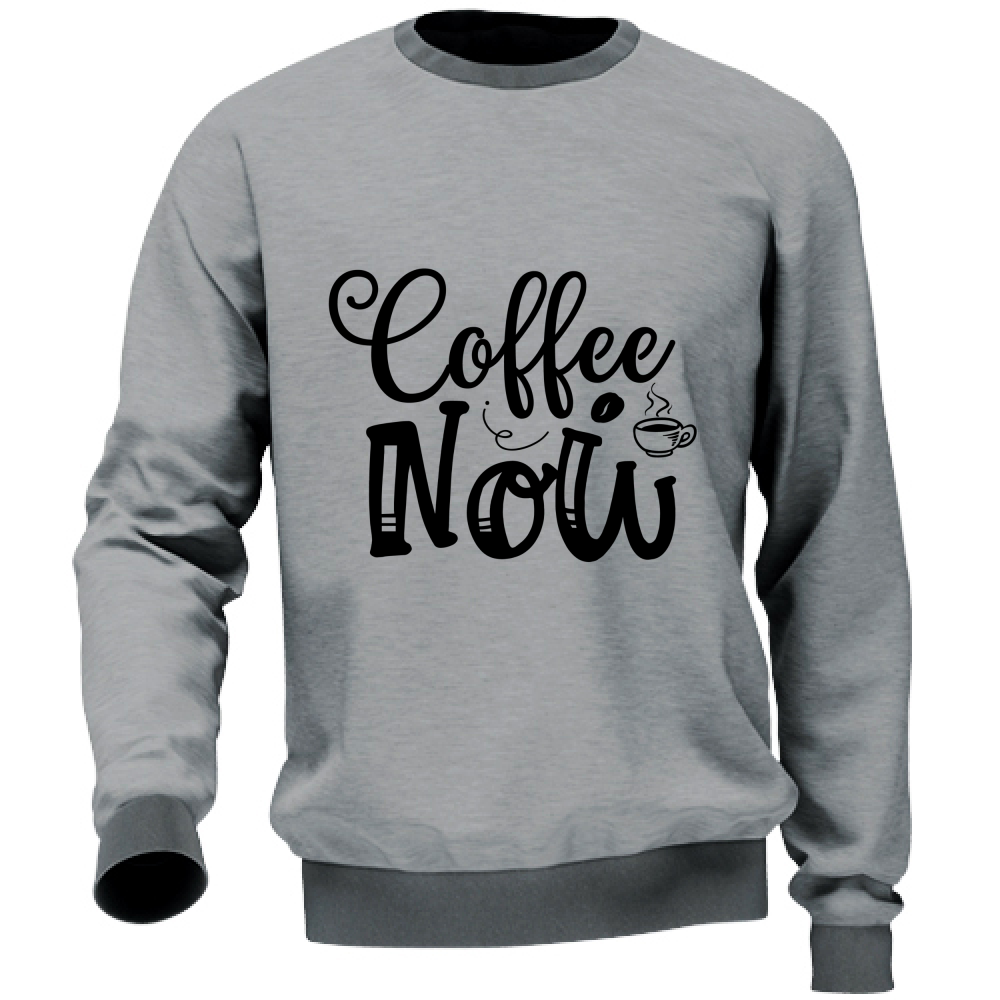 Felpa Maglia Uomo Caffè Coffee heatergrey