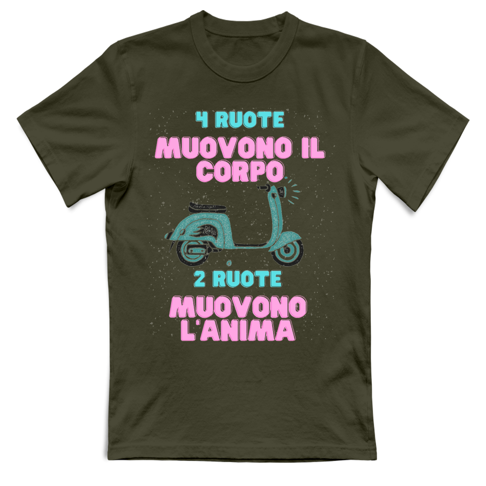 T-Shirt Esclusiva "L'Anima su due Ruote" – Collezione Passion