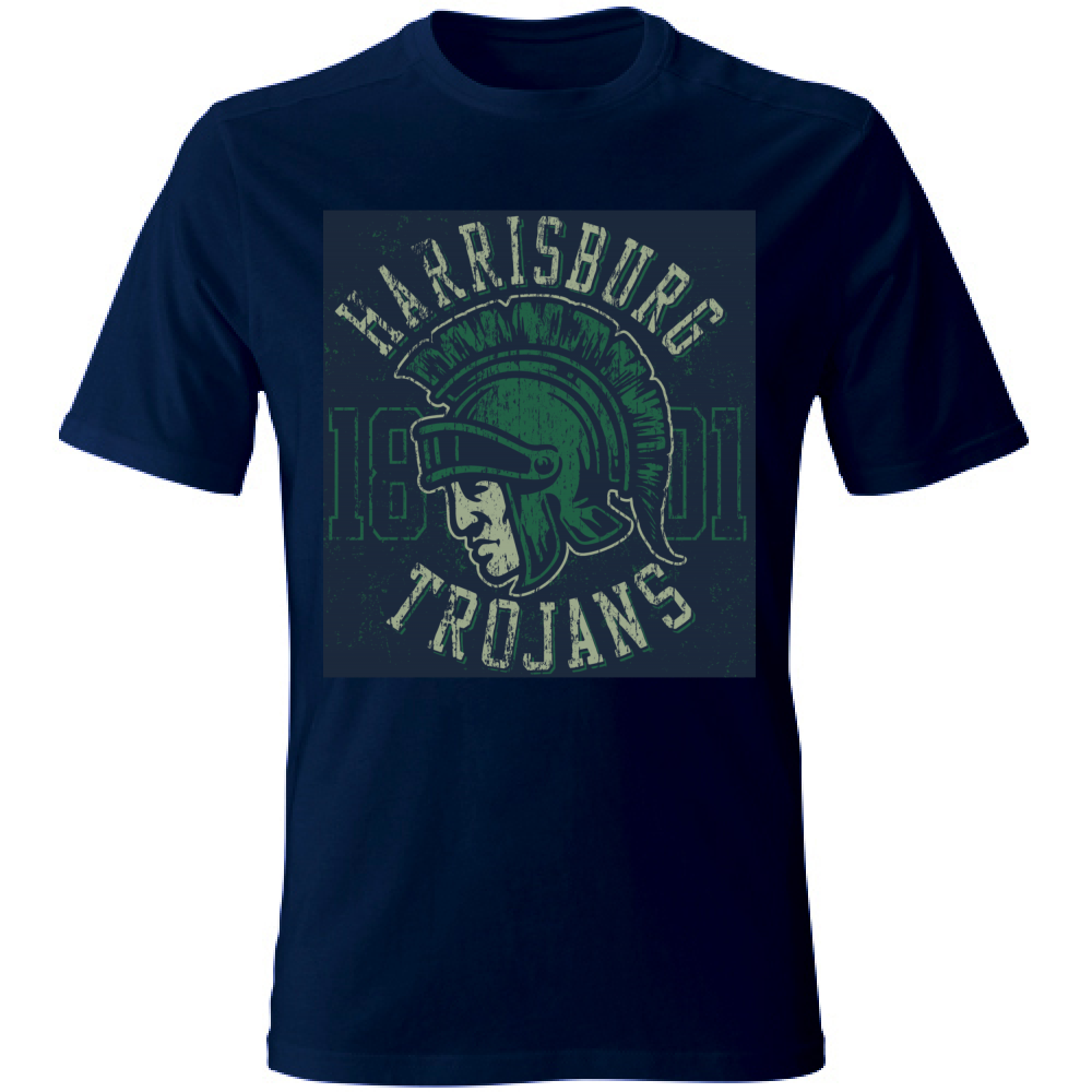 t-shirt cotone maglietta uomo personalizzata tema trojans estate