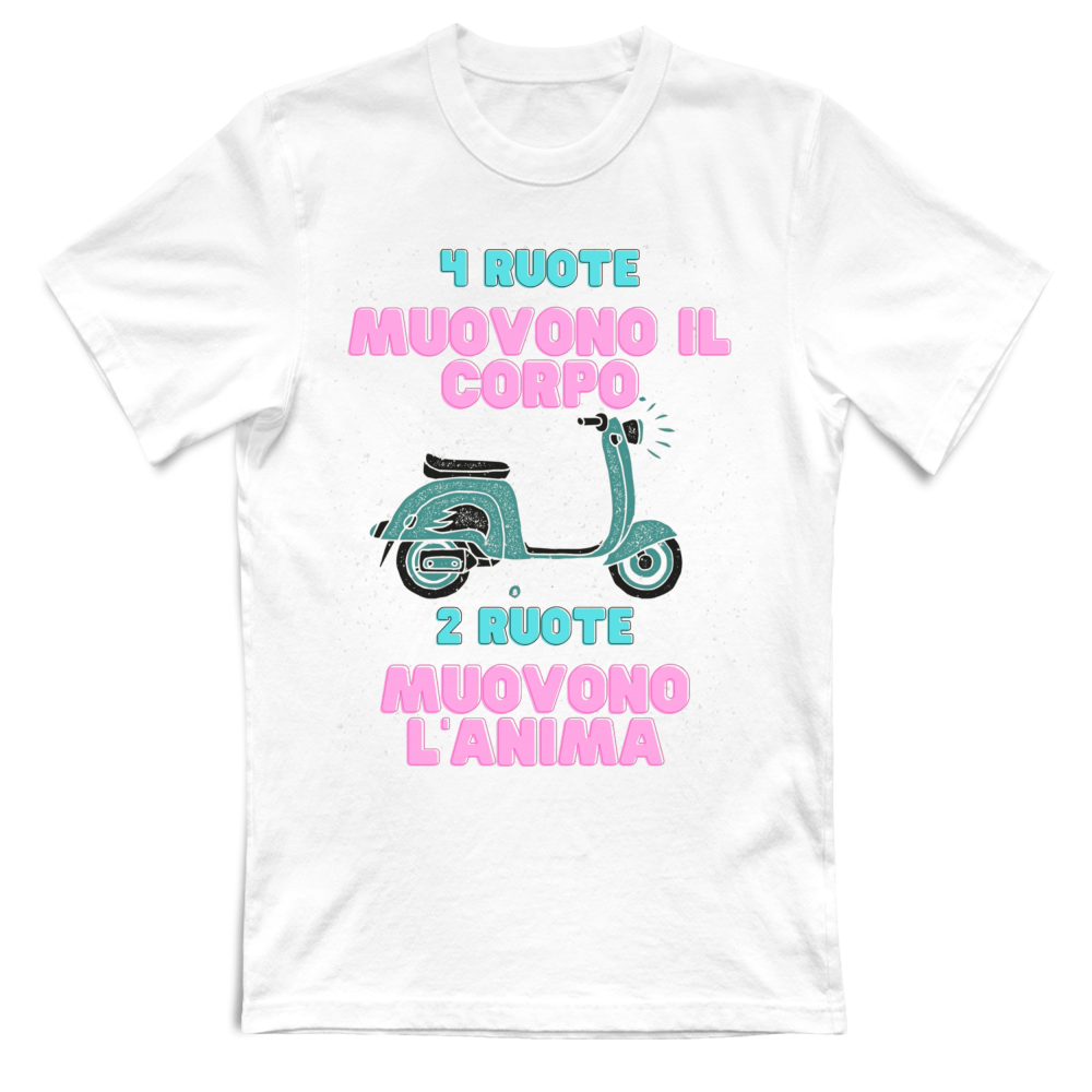 T-Shirt Esclusiva "L'Anima su due Ruote" – Collezione Passion