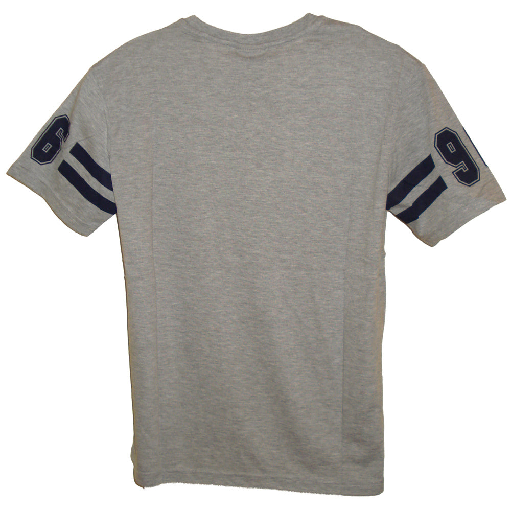 T-Shirt Uomo Manica Corta Magliette Cotone Grigio Marshall Original L